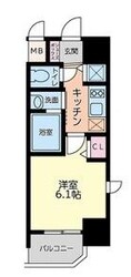 LiveCasa本町の物件間取画像